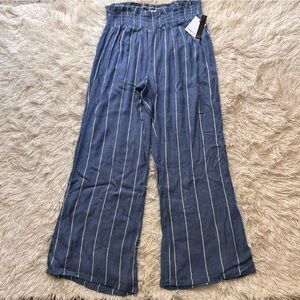 NWT O’Neill Striped Wide Leg Flowy Pants Size XXL